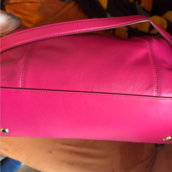 Coach Collette Leather Caryall Bag - Picture 6 of 11